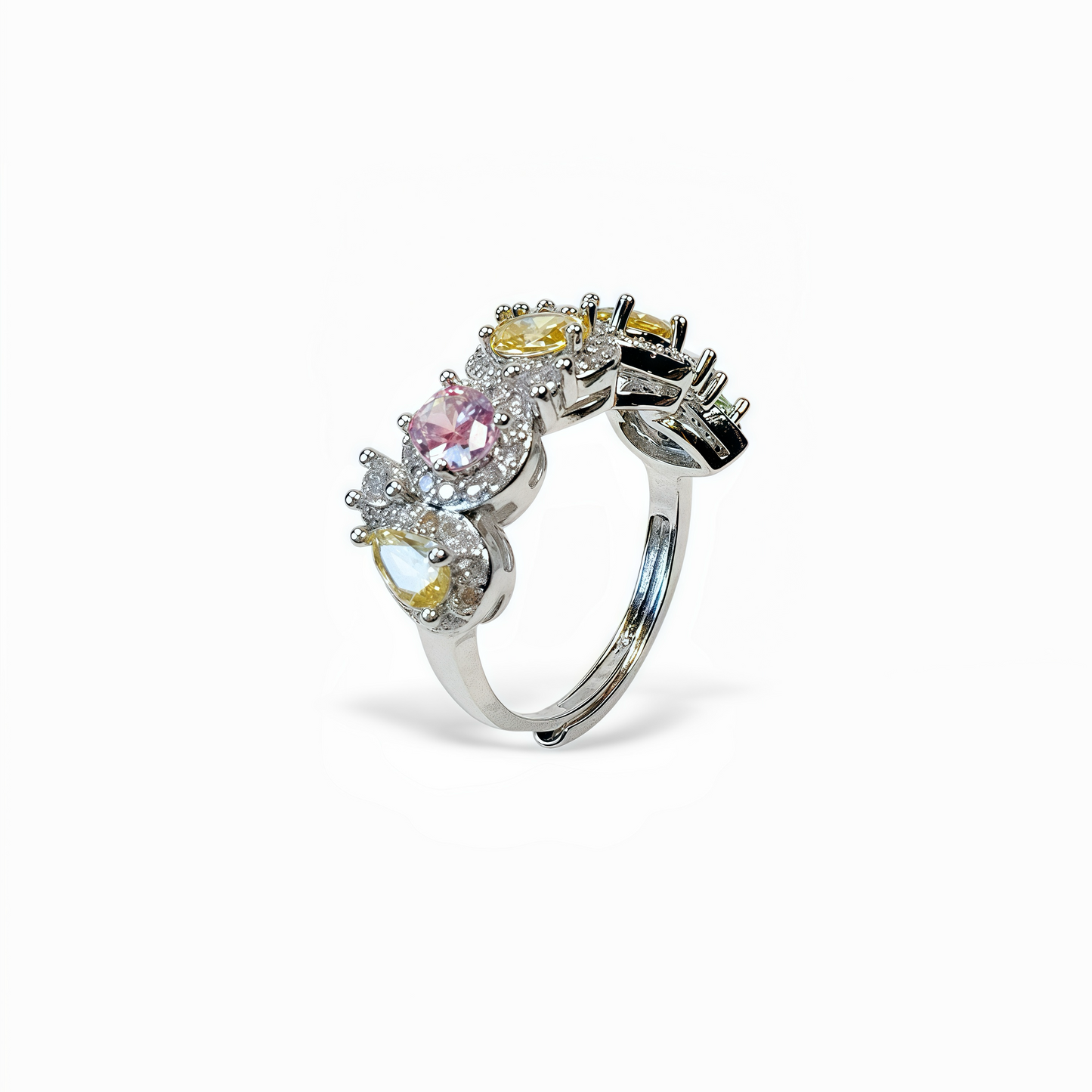 Rainbow Gemstone Ring