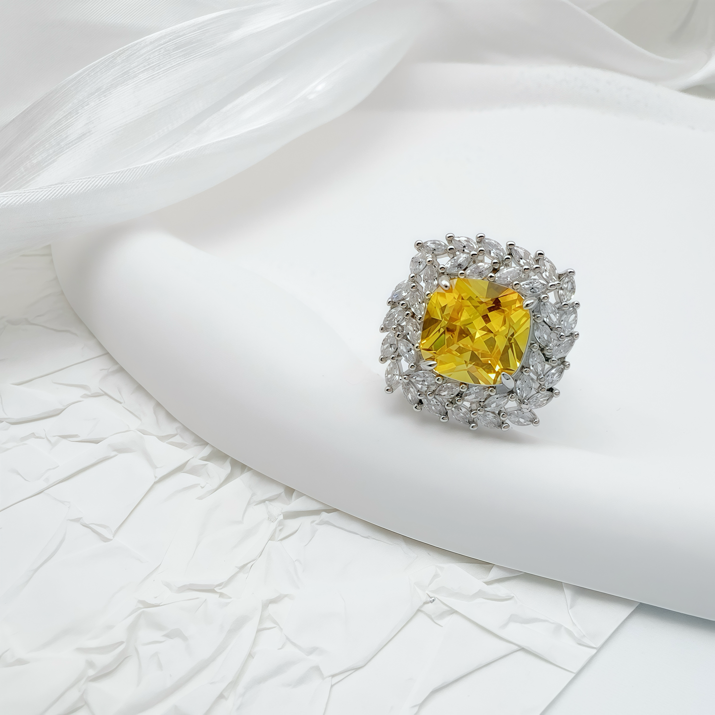 Royal Asscher Radiance Ring