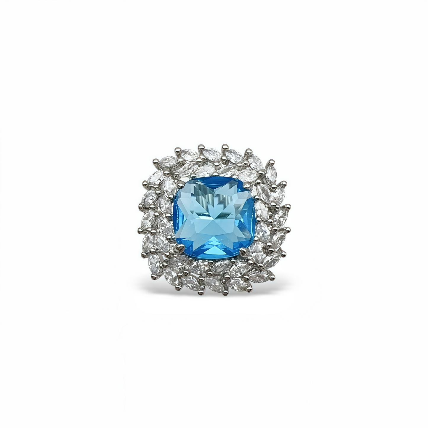 Royal Asscher Topaz Radiance Ring