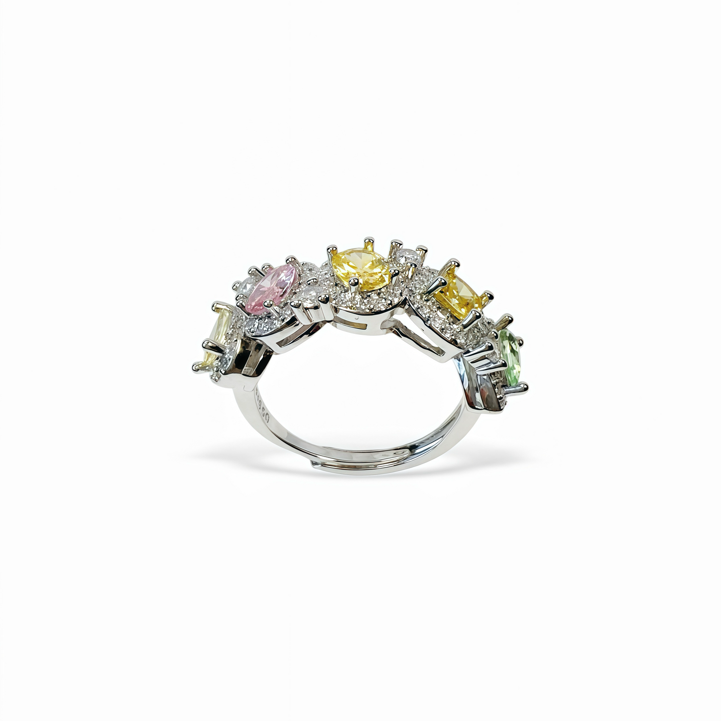 Rainbow Gemstone Ring