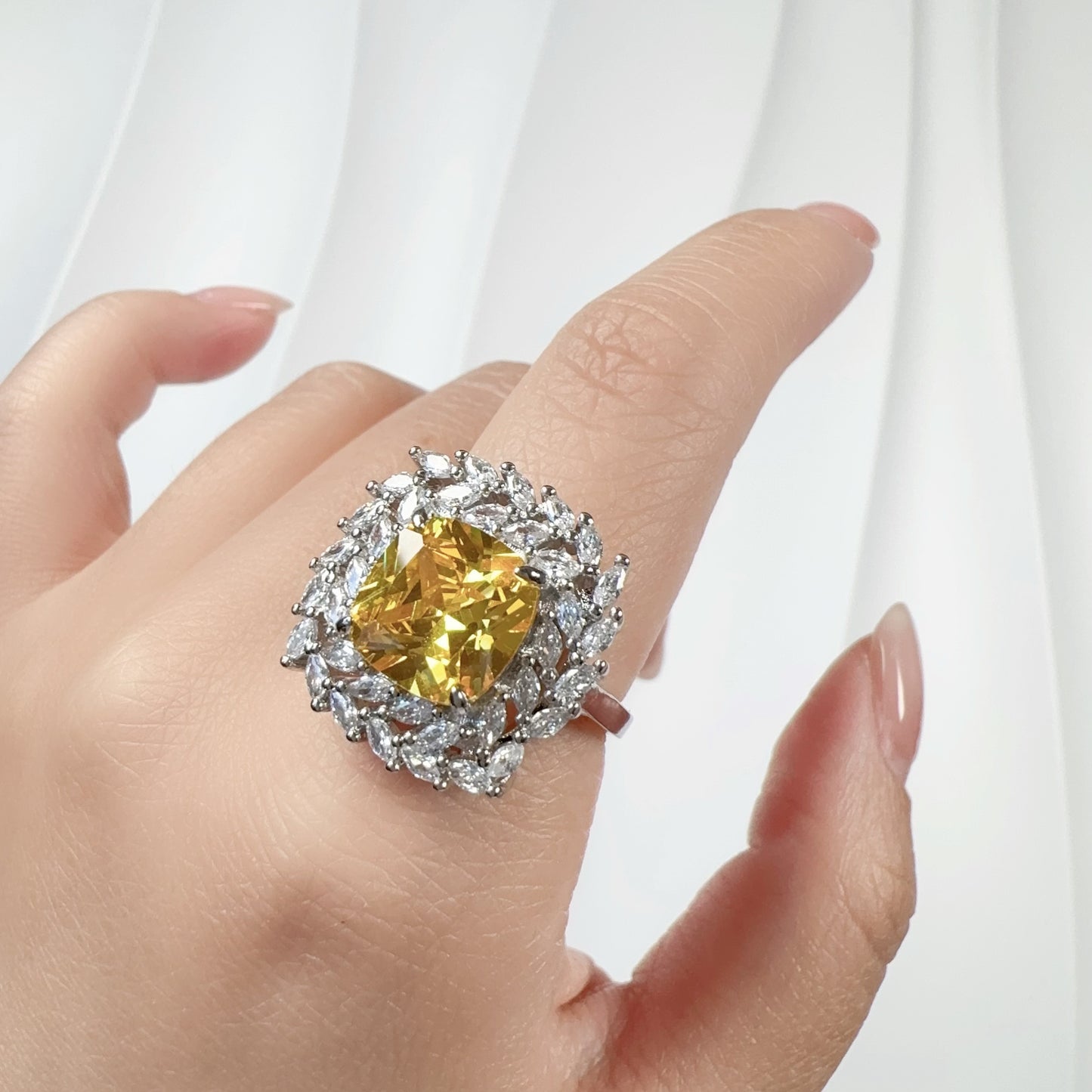 Royal Asscher Radiance Ring