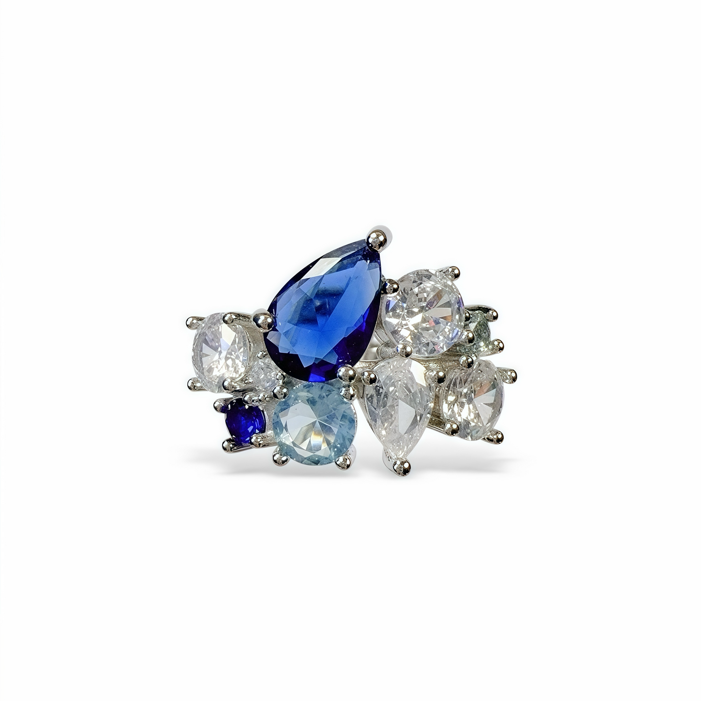 Celestial Sapphire Solitaire Ring