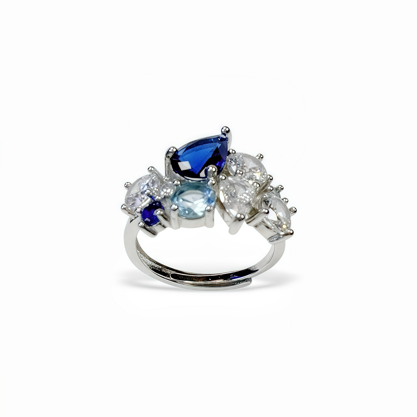 Celestial Sapphire Solitaire Ring