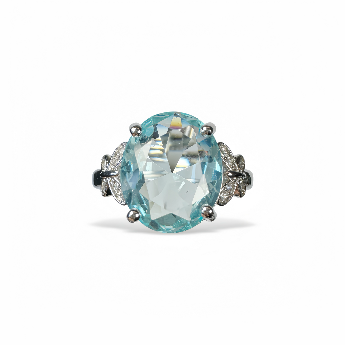 Oceanic Glow Cabochon Ring